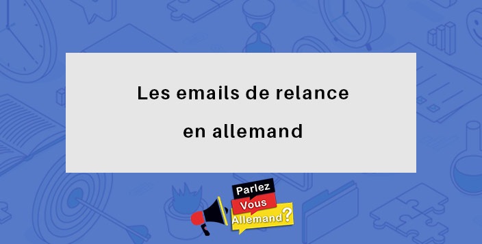 emails relance allemand